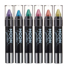 Moon Creations Glitzer-Schminkstifte holographisch, 3.5g - Verschiedene Farben