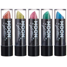 SALE Moon Creations Glitzer-Lippenstift holographisch, 5g - Verschiedene Farben