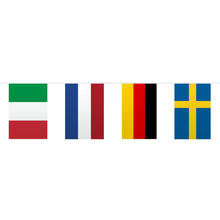 Flagge Frankreich, 90x150 cm, Polyester - Partybedarf Europäische Länder  Motto-Party Produkte 