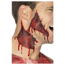 Aufgerissene-Haut-Klebetattoos, Rot