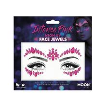 Glitzersteine frs Gesicht, Neon Intense Pink, Pinktne