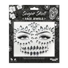 Glitzersteine fürs Gesicht, Halloween, Sugar Skull