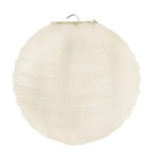 Lampion M,  20 cm, elfenbein, 2 Stck