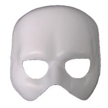 Maske Phantom, obere Gesichtshlfte, wei