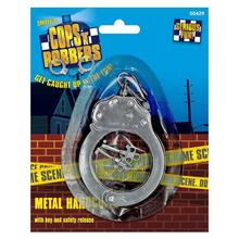 Metall-Handschellen, mit Schlüssel