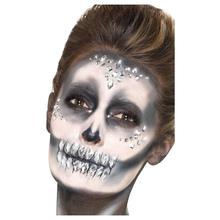 Make-Up FX, Gesichtsjuwelen, Silber, Bogen mit 100 Stck, auf Aufsteller