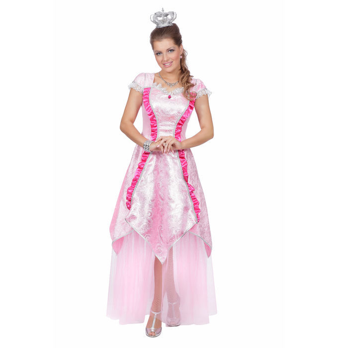 NEU Damen-Kostüm Rosa Prinzessin Fee Candy Bonbon Prinzessinnenkostüm